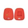 Для Peugeot 107 206 307 207 408 защитный чехол для ключа с 2 кнопками из силиконовой резины для автомобильного пульта дистанционного управления, новый