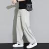 Ice Silk Casual Men's Summer Thin Trendy Loose Quick-drying Straight Sports Pants for Men's Wide-leg Trousers
