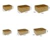 Cosmetic Storage Fruit Storage Box Storage Baskets Woven Seagrass Straw Rattan Basket Picnic Basket