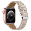 Роскошные ремешки для часов, совместимые с Apple Watch Band 38 мм 40 мм 41 мм 42 мм 44 мм 45 мм, Дизайнерский ретро-кожаный ремешок Классический Ban