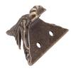 4pcs/set Antique Brass Jewelry Chest Wood Box Decorative Feet Leg Corner Protector Vintage MIT