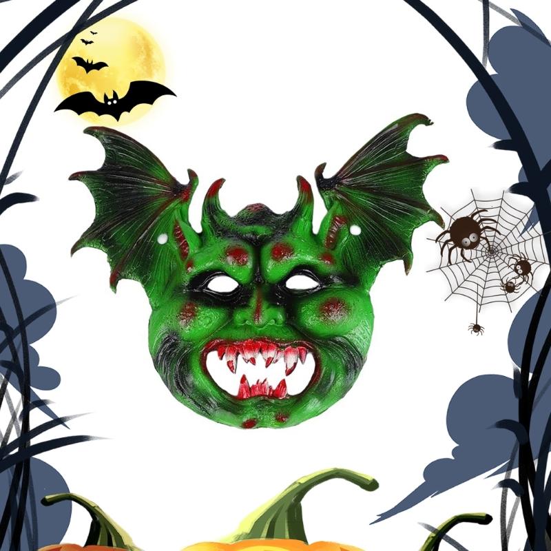 Animal Mask Masquerade Mask Dragon Mask Halloween Party Mask Costume Props Mask Full Head Mask for Fancy Dress Party