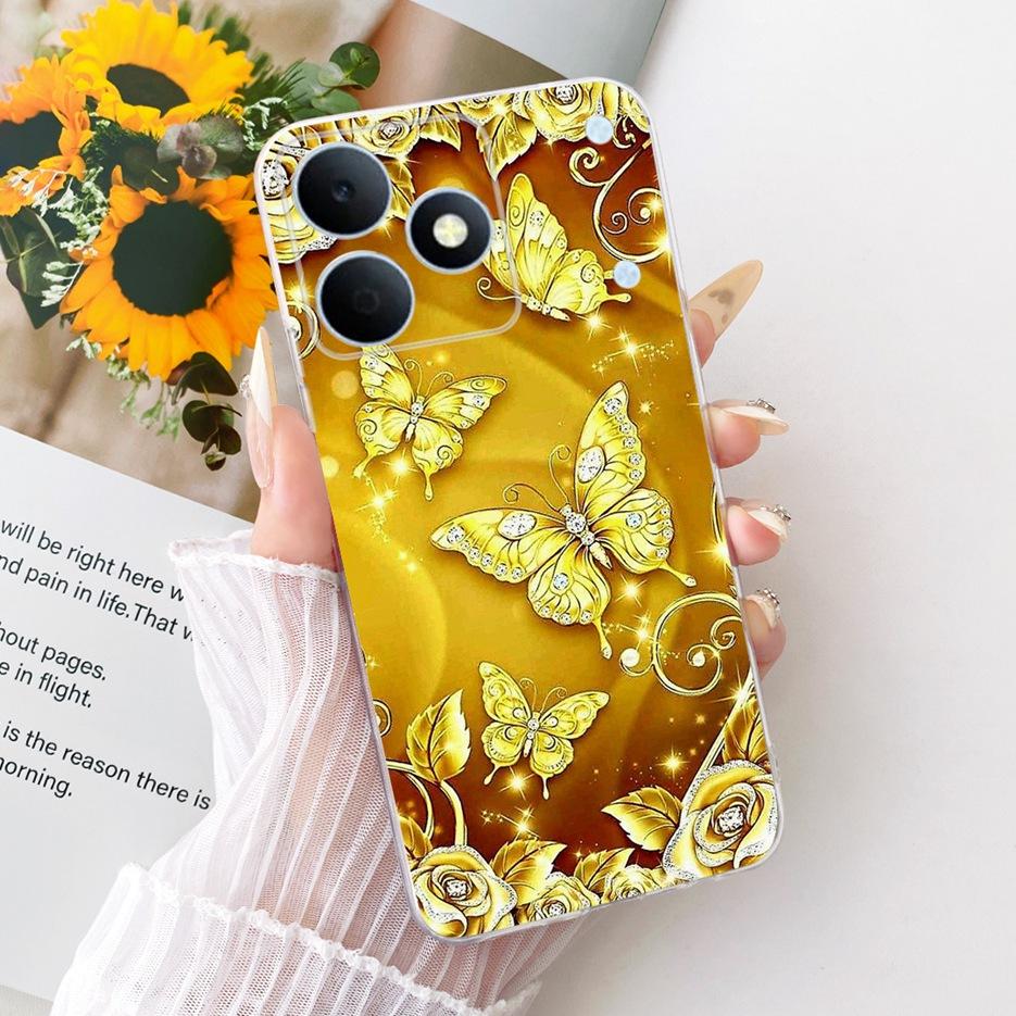 Чехол для Realme Note 80 RMX5388 Крутой Модный Расписной Чехол Мягкий Силиконовый Чехол для Телефона Для Realme Note 80 Note80 4G Задняя Крышка Сумки