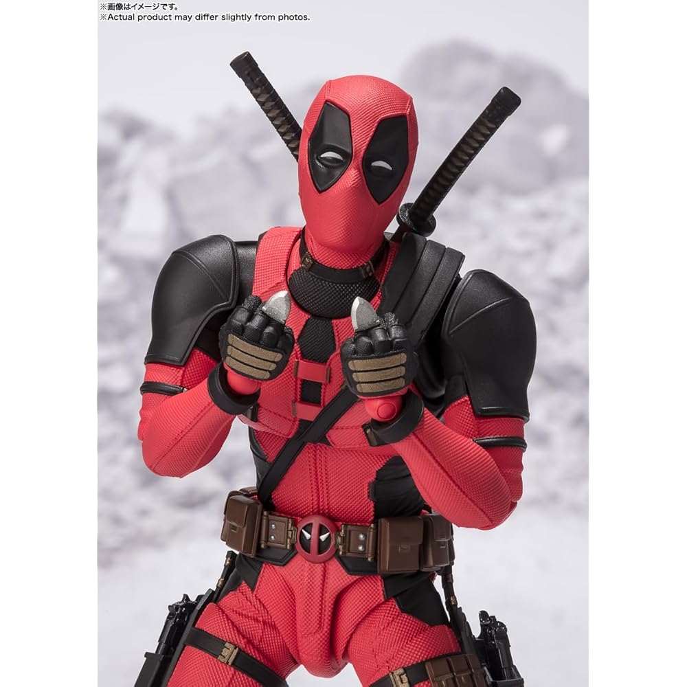 НАРОДЫ ТАМАШИИ SH. Фигурки Figuarts Дэдпул и Росомаха, 155 мм, ПВХ, АБС, Окрашенные, Подвижные, Коллекционные