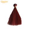15cm Long Straight Synthetic Fiber Wig Hair Extension for BJD SD Doll Accessory