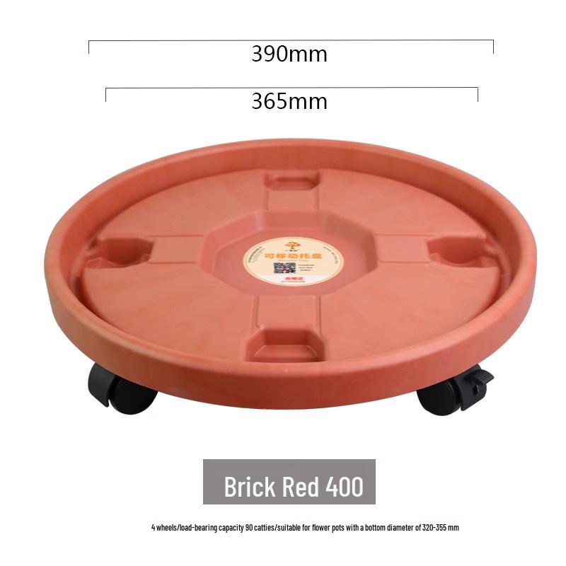 Universal Wheel Flower Pot Base with Mobile Tray Roller