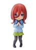 PLUMPMOA The Quintessential Quintuplets Mini Figure Miku Nakano Height 70mm PVC Painted Complete Figure PF210 Approx. Non-scale