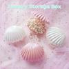New Creative Pink Earrings Seashell Shape Necklace Packaging Gift Boxes Storage Jewelry Box (Jewelry NOT Included)