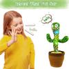 Dancing Cactus 120 Song Speaker Talking Usb Battery Voice Repeat Plush Cactu Dancer Toy Talk Plushie Stuffed Toys For Kids Gift