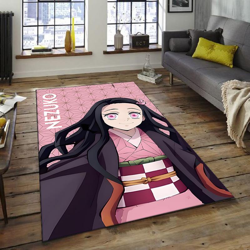 Nezouko Design Area Rug - Non-Slip, Soft & Cozy Floor Mat for Living Room, Bedroom, Office - Indoor/Outdoor Decorative Carpet