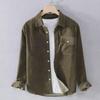 Men’s Japanese-Style Corduroy Long-Sleeve Jacket - Casual Autumn Trend
