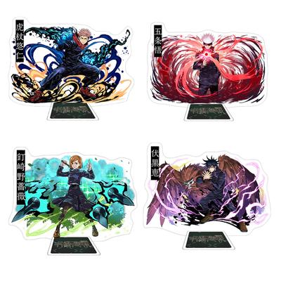 Аниме дзюдзюцу кайсен фигурка акриловая подставка модель игрушки Юджи Итадори Годзё Сатору фигурки украшения косплей фанаты аниме