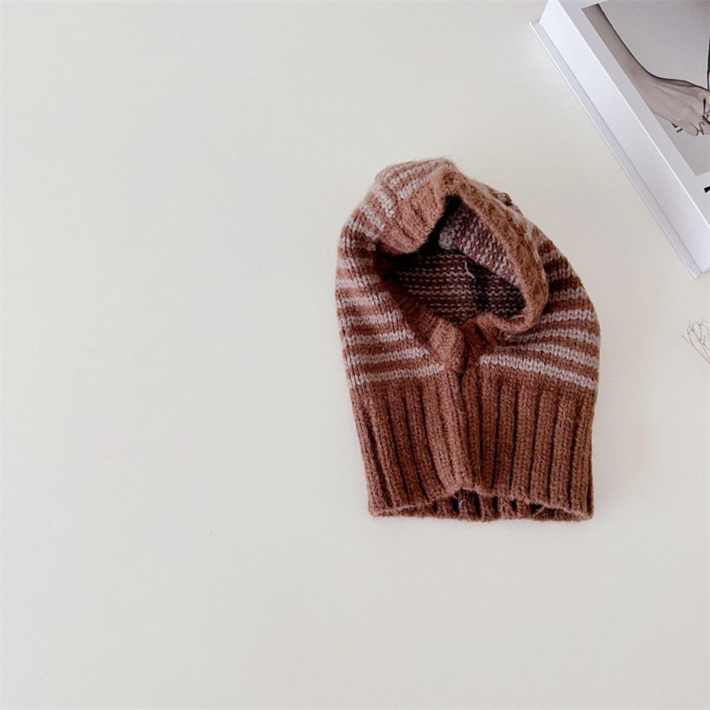 Утепленные капюшоны Защита от холода Детская балаклава Шапка Детская вязаная шапка Детские аксессуары