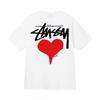 Stussy Style Short Sleeve T-Shirts Men Women Loose Fit Casual Tees Multiple Graphic Color Options