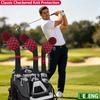 LeFeng Knit Golf Headcover for and Hybrid with Tag Driver, Wood, Pom-Pom