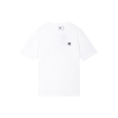 adidas Мужские футболки с трилистником и принтом логотипа Originals B+F, белые GN3453
