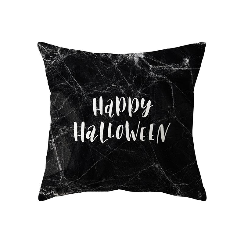 Хэллоуин тема тыква паутина принт узор наволочка дома гостиная диван украшения квадратная подушка наволочка