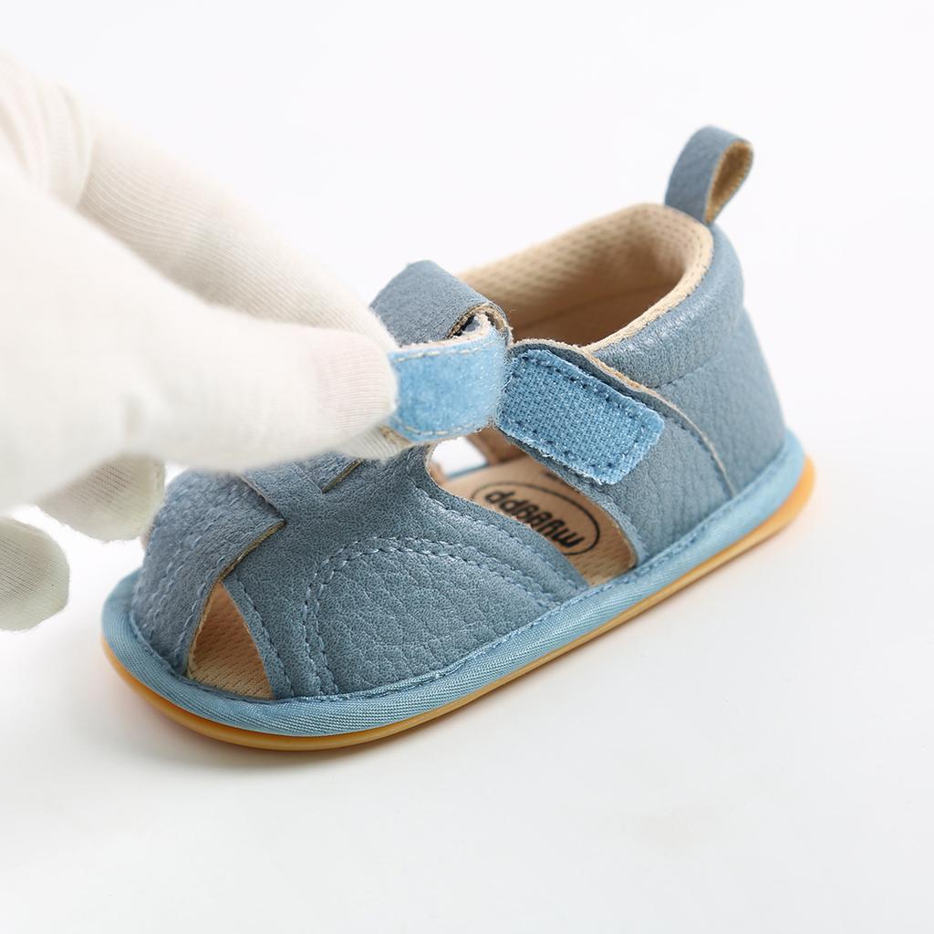 MYGGPP Spring and Summer Baby Sandals Baby Shoes Soft Soled Non-slip Toddler Shoes 0-1 Years Old Newborn