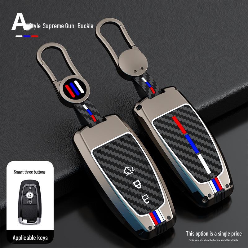 Ford Edge L Mondeo Focus Escort Explorer Key Case with Metal Buckle