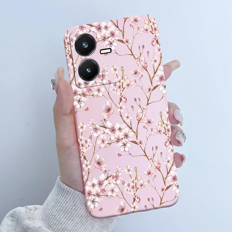 Чехол для Vivo Y22 Y22s Y35 Милый Астронавт Панда Мягкий ТПУ Силиконовый Чехол для телефона для vivoY22s Y 22s V2206 V2207 Y 35 V2205 Coque