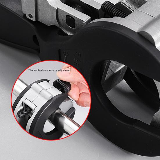 Храповый труборез Труборез Одноручный инструмент для быстрой резки труб Резак для шлангов для работы в стесненных условиях для точной резки ПВХ Меди Пластика