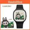 Стильные мультяшные силиконовые кварцевые часы Labubu для студентов и всех возрастов