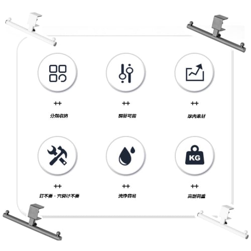 Desk Bag Rack, Under-Desk Headphone Hook, Tool-Free, Supports Double-Sided Bags, 20kg Weight Capacity, High-Strength Steel, Non-Slip Design, for Kids'