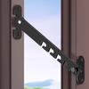 Модернизации Стальной оконный ограничитель Регулируемые замки безопасности Защелки для безопасности детей Простая установка для наклонных окон