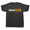 Black Humor Orgasm Donor Funny American Novelty Graphic T Shirt Fashion Casual Loose Streetwear Man Tshirt Hipster Summer Tees
