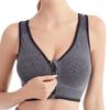 Front Zipper Sports Underwear Women's Bra Running Fitness Seamless Brassiere Shockproof Breathable Without Underwire Bras