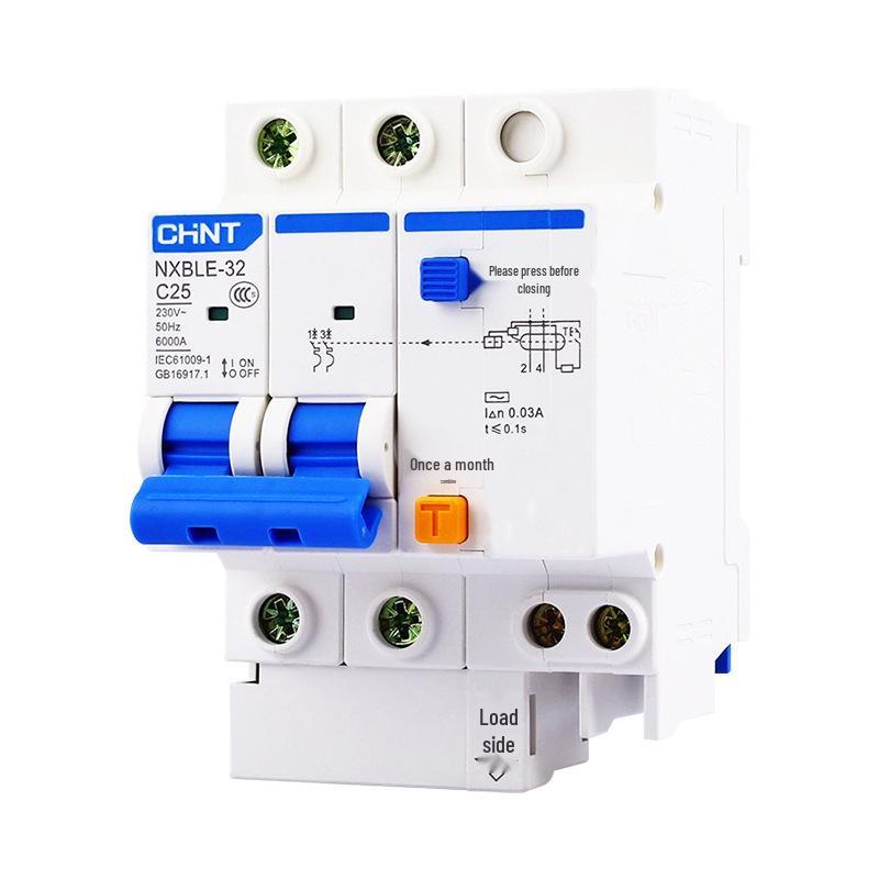 Автоматический выключатель УЗО Chint NXBLE Smart - Домашнее устройство защиты от остаточного тока