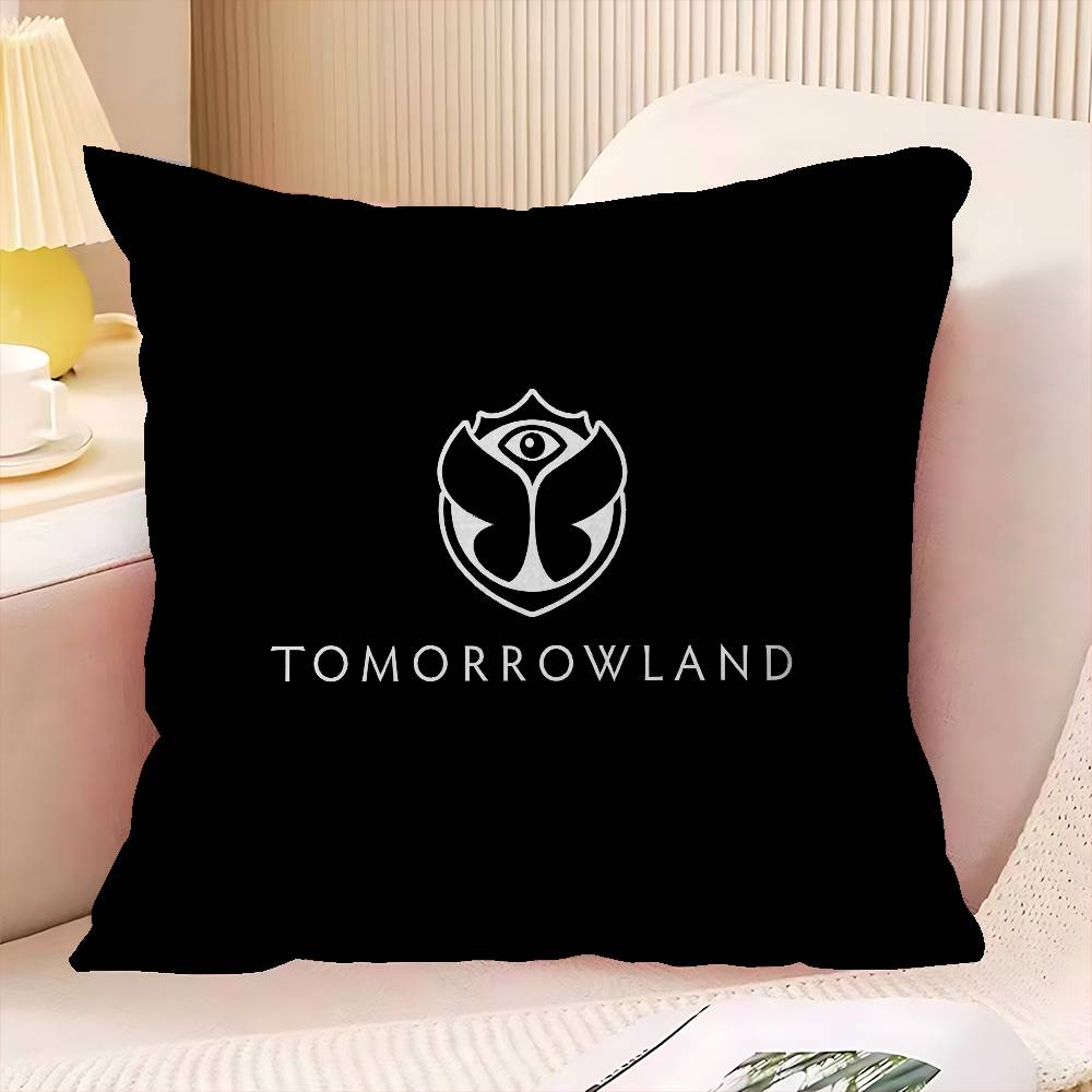 TOMORROWLAND Music Cushion Cover Polyester Sofa Cushions Decorative Throw Pillows Home Decoration Pillowcover