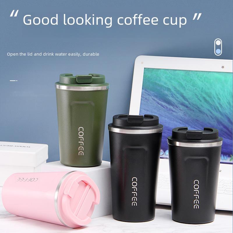 Портативная термокружка для кофе и чая из нержавеющей стали 304 с вакуумной изоляцией — бизнес-подарок второго поколения