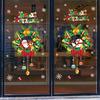 Merry Christmas Window Stickers Christmas Decorations for Home Wall Glass Stickers New Year Home Decals Decor