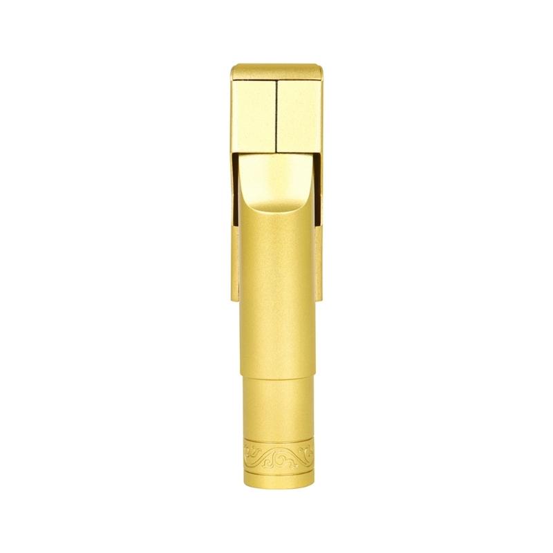 Brass Sax Mouthpieces 5C/6C/7C/8C/9C for Saxophone Professional & Beginner Metal Tenors Saxophone Mouthpiece with Caps