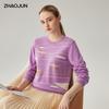 Zhaojun Women's 2025 A/W Round Neck Cashmere Sweater