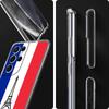 Чехол для телефона с флагом Франции, футболом и Парижем для Samsung Galaxy S22 5G S20 Ultra S21 FE 5G S10E S9 S8 S10 Plus Note 20 10, прозрачный чехол