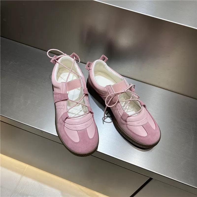 Весна 2025 года, новые женские туфли, ретро-спортивные туфли с круглым носком, серебристые, повседневные, универсальные, удобные, одинарные туфли для женщин