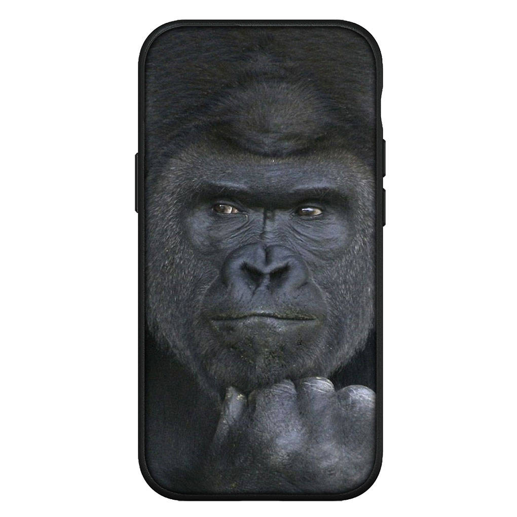Чехол для iPhone 16 15 Xiaomi Redmi Note 14 13 12 11 Pro Max X 8 9 16e Samsung Galaxy S25 S24 S23 Moto OPPO Huawei Обезьяна Горилла Человек Обезьяна Детский Чехол для Телефона