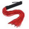 New BDSM Nylon Rope Whips Adults Tassel Tails Bondage Flogger Handle Spanking Knout Sex Slave Game Flirt Erotic Toys For Couples