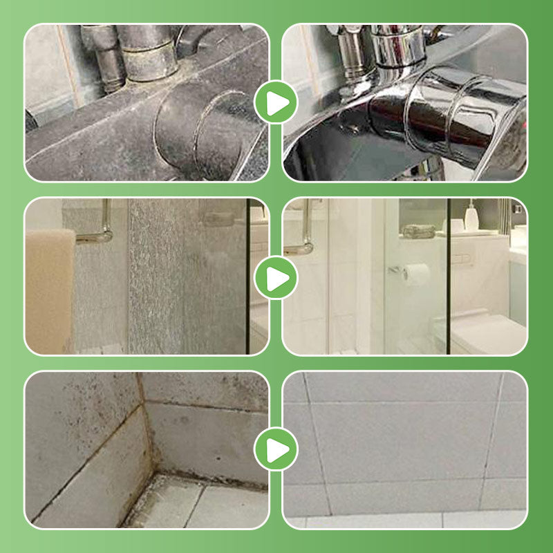 250 мл Сверхмощное средство для чистки плитки - Удалитель пятен для ванной и туалета, Быстродействующая формула для стойкой грязи, Керамический пол/Поверхность душа