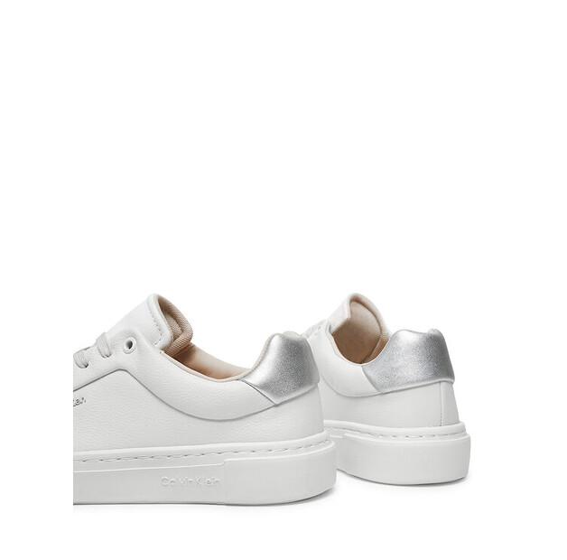 Calvin Klein Cupsole Lace Up W/Ml Sneakers HW0HW02288 White