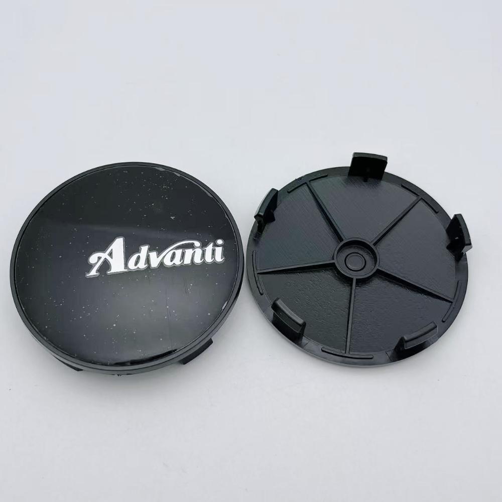 4pcs 68MM ( 63MM I.D ) Advanti  Logo Emblem Car Wheel Center Caps Auto Rim Hubcaps Wheels Hub Center Cover Car Accessories