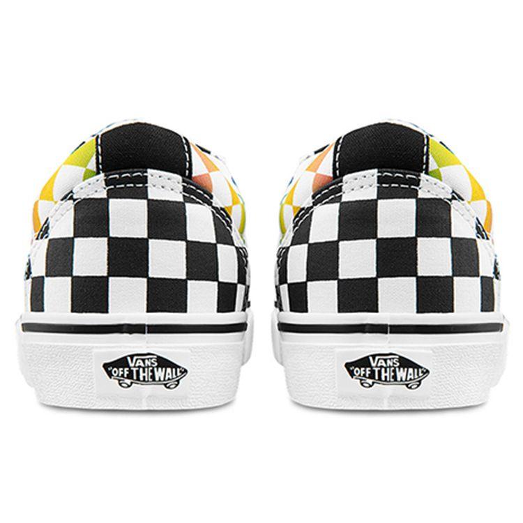 Vans Ward Canvas Retro Color Block Casual Shock Absorbing Durable Lightweight Breathable Low Top Skate Shoes Women Sneaker VN0A3IUN3RL