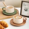 Творческий домашний завтрак чашка молока британский послеобеденный чай пара латте чашка кофе набор тарелок офис керамическая кружка праздничный подарок