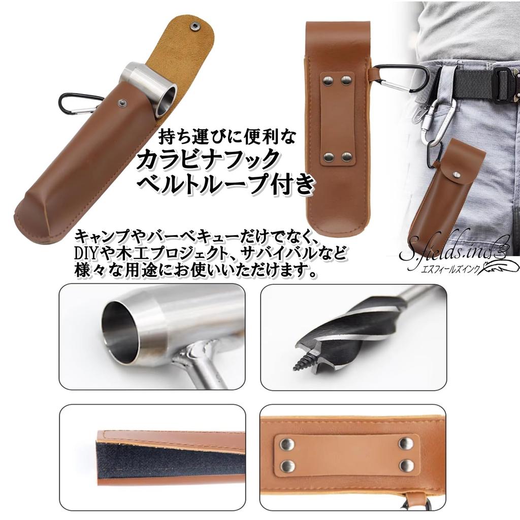 Короткое кольцо-скрутка Отверстие для руки для и На открытом воздухе S.fields.inc Бур, Бур, Дрель, Ручной, Выживание, Кемпинг,