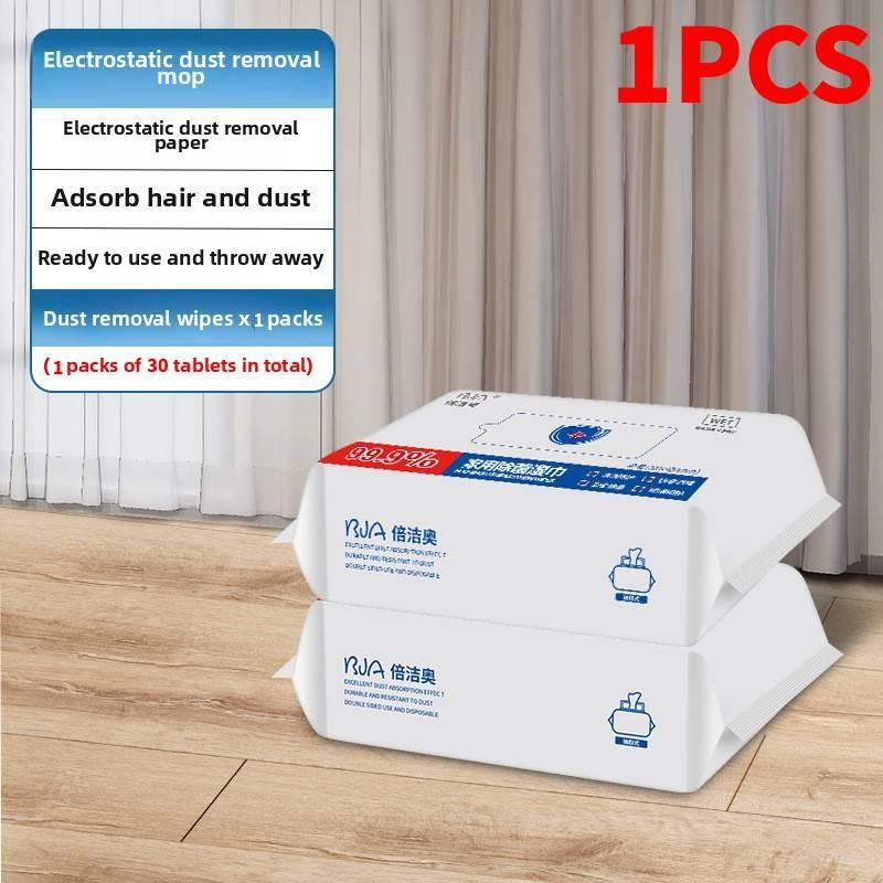 Пол Одноразовая Электростатическая Швабра Вращающаяся Сухая Влажная Уборка Инструмент для Уборки Дома