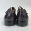 80s-90s Vintage Delmont American Way leather Goodyear welt monk strap 10.5D 28.0 brown(USED)