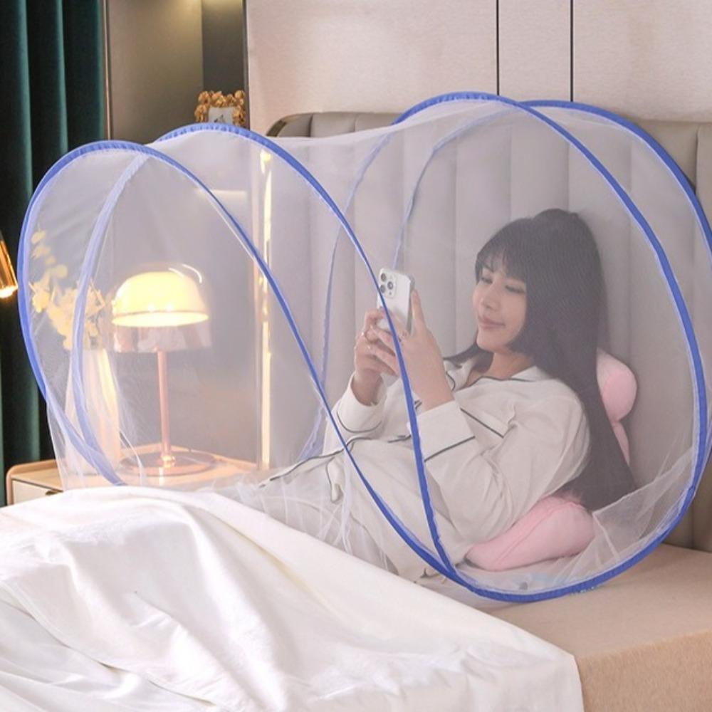 Регулируемая Складная Москитная Сетка Антимоскитная Сетка Сетка для Сна Креативная Дорожная Москитная Сетка Отель