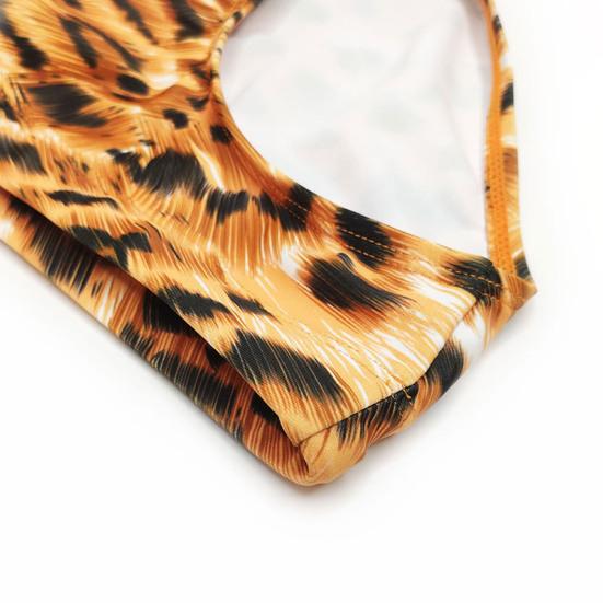 Мужские плавки с низкой посадкой, плавки с тигровым принтом, облегающие плавки